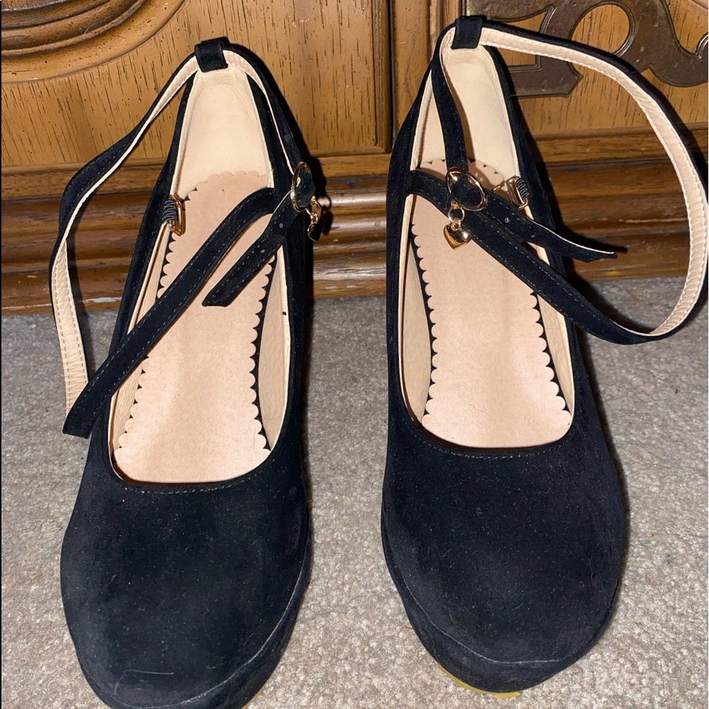 Black womens dress shoes